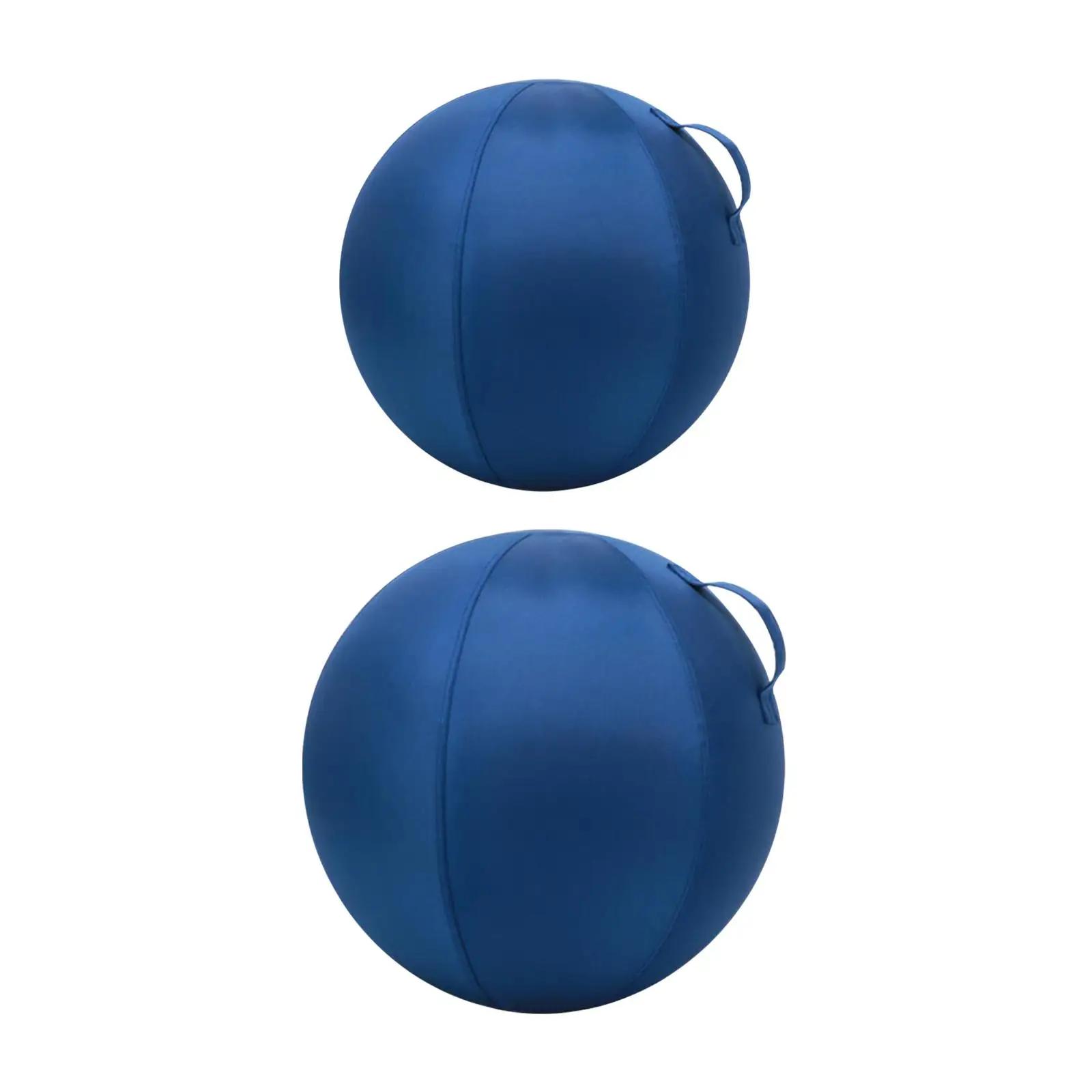 Pilates Yoga Ball Cover Folding Supplies Portable Accessories Balance Ball Cover for Home Use Protection Training Fi